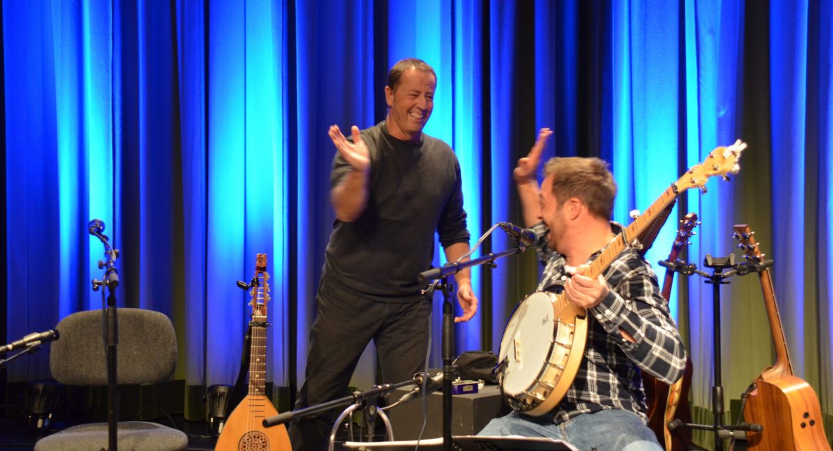 Hans Marty (links) und Livio Baldelli spielten an den Dezembertagen in Altdorf. (Foto: Melissa Siegfried)